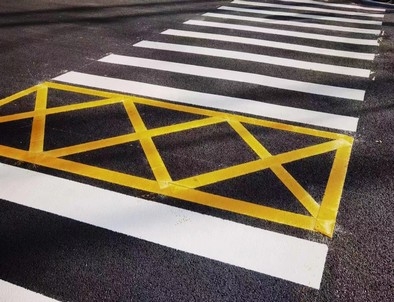 北京北京园区交通标线施工